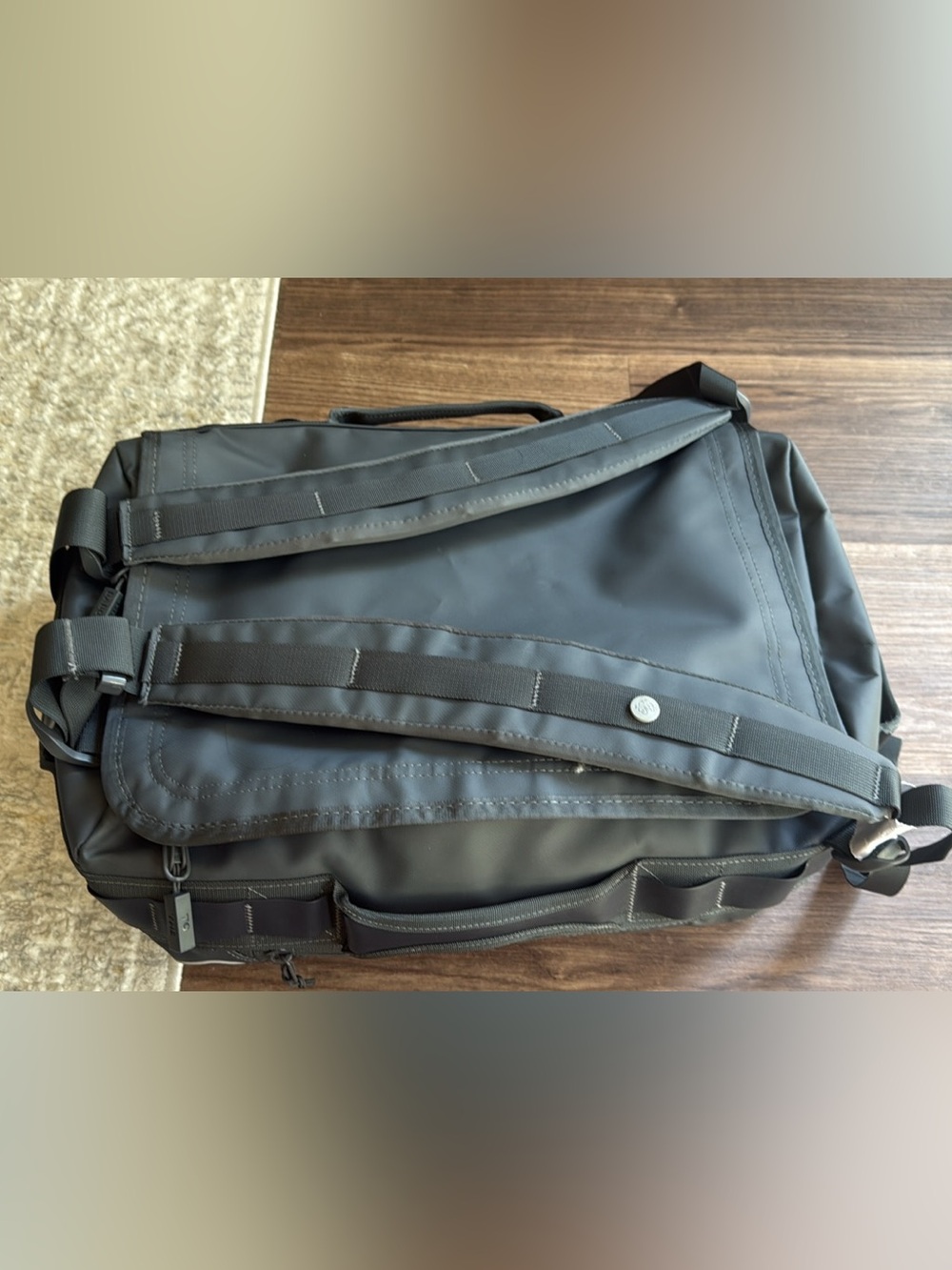Baboon to the Moon Go-Bag Mini 32L Grey Duffle Backpack Travel Bag - Picture 3 of 8
